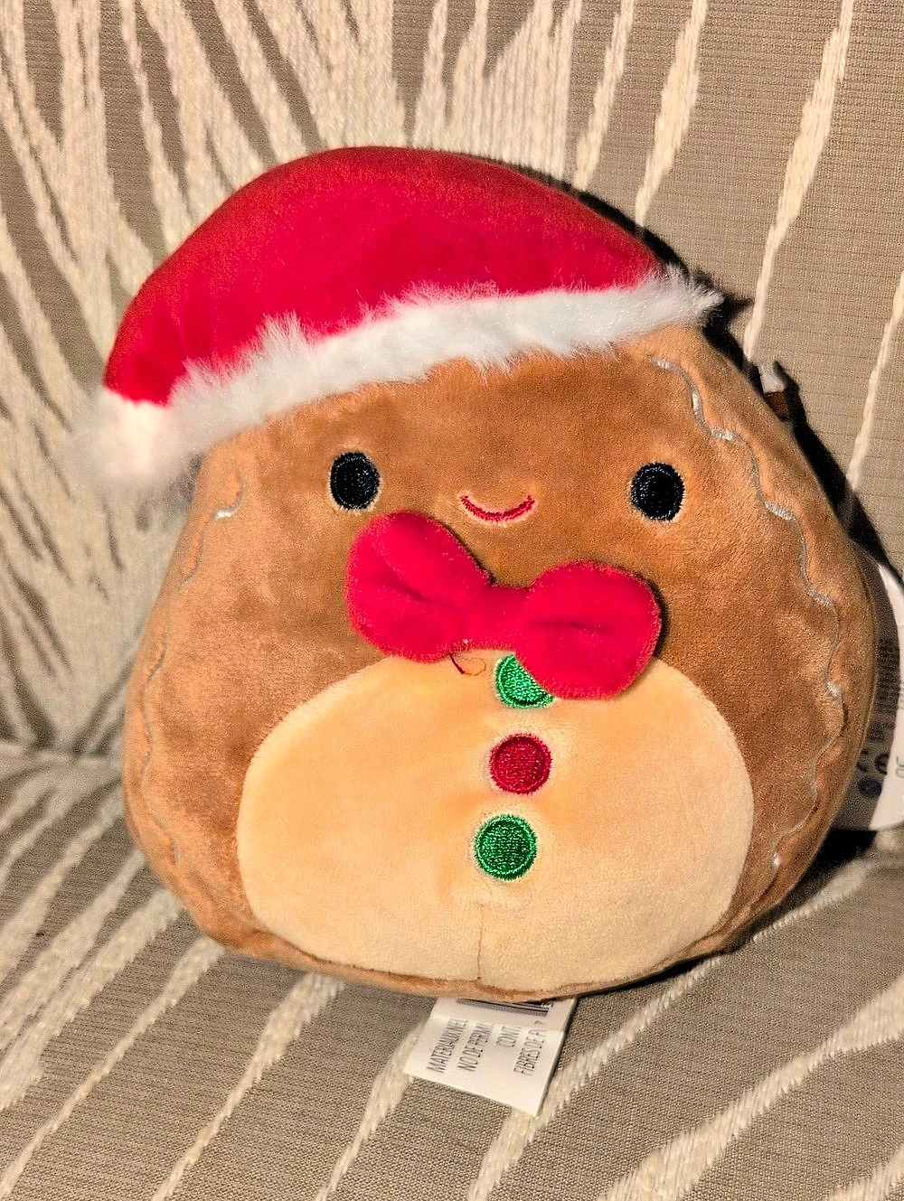 Squishmallows Jordan the Gingerbread Man Holiday Plush NWT